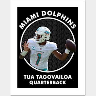 TUA TAGOVAILOA - QB - MIAMI DOLPHINS Posters and Art